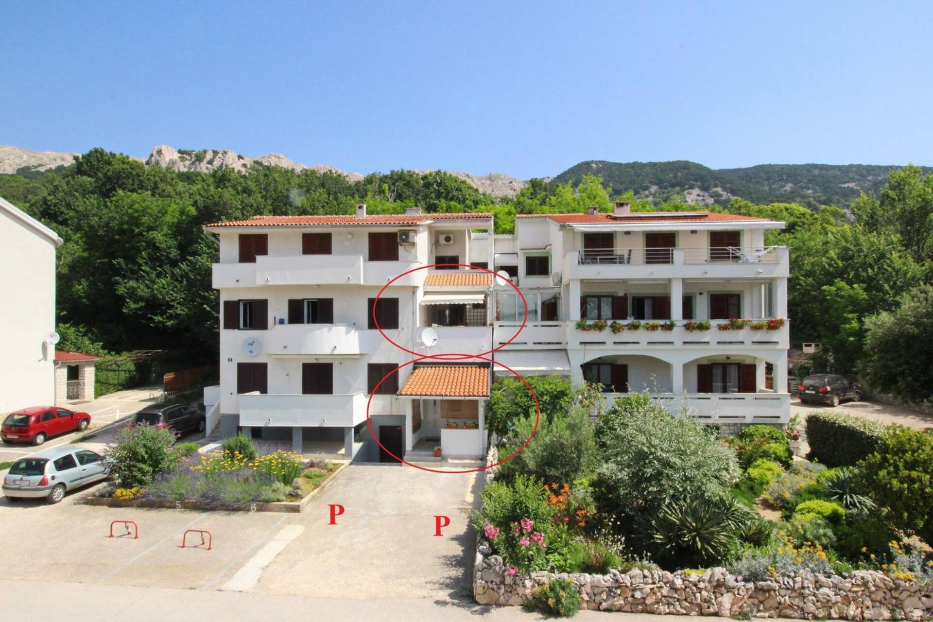 Apartments Karamarko Baška Esterno foto