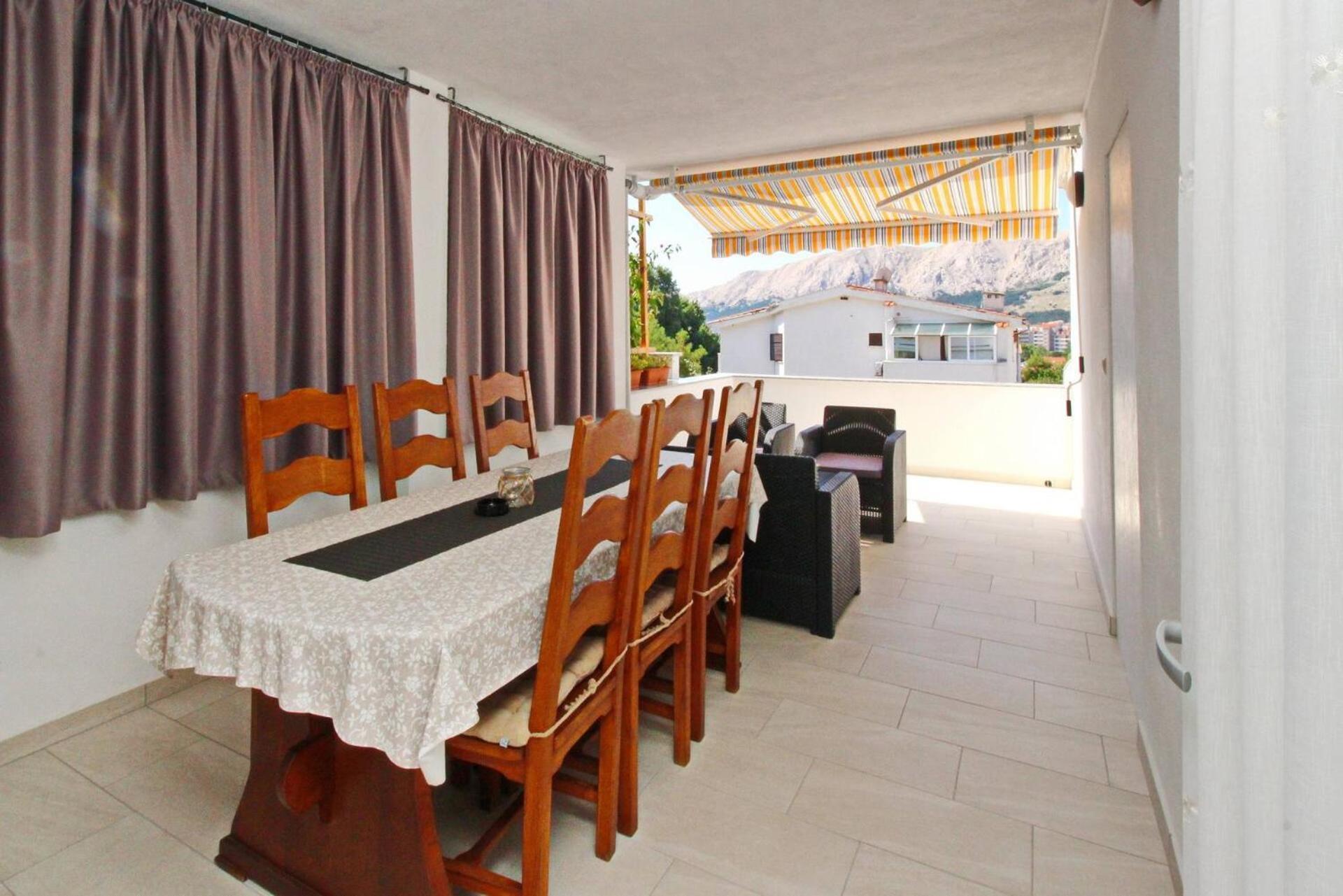 Apartments Karamarko Baška Esterno foto